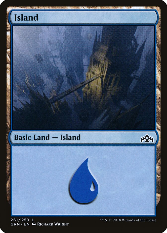 Island (261) [Guilds of Ravnica] | Play N Trade Winnipeg