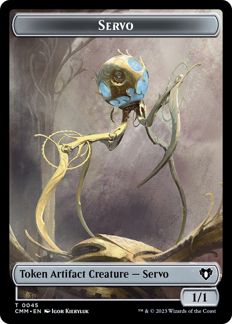 Servo Token [Commander Masters Tokens] | Play N Trade Winnipeg