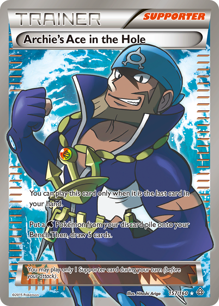 Archie's Ace in the Hole (157/160) [XY: Primal Clash] | Play N Trade Winnipeg