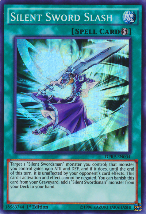 Silent Sword Slash [DPRP-EN004] Super Rare | Play N Trade Winnipeg