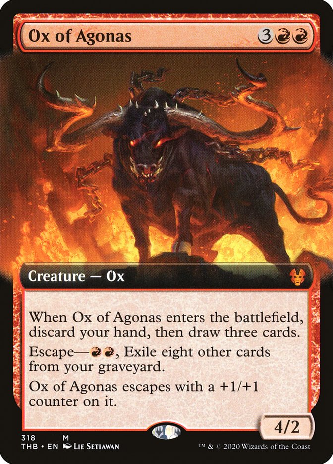 Ox of Agonas (Extended) [Theros Beyond Death] | Play N Trade Winnipeg