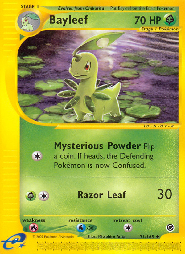 Bayleef (71/165) [Expedition: Base Set] | Play N Trade Winnipeg