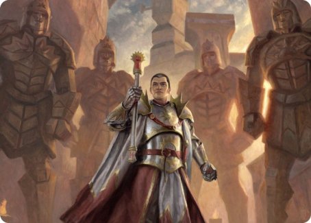 General Ferrous Rokiric Art Card [Modern Horizons 2 Art Series] | Play N Trade Winnipeg