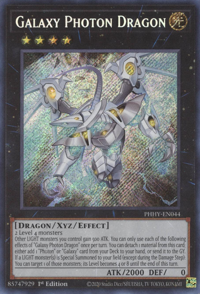 Galaxy Photon Dragon [PHHY-EN044] Secret Rare | Play N Trade Winnipeg