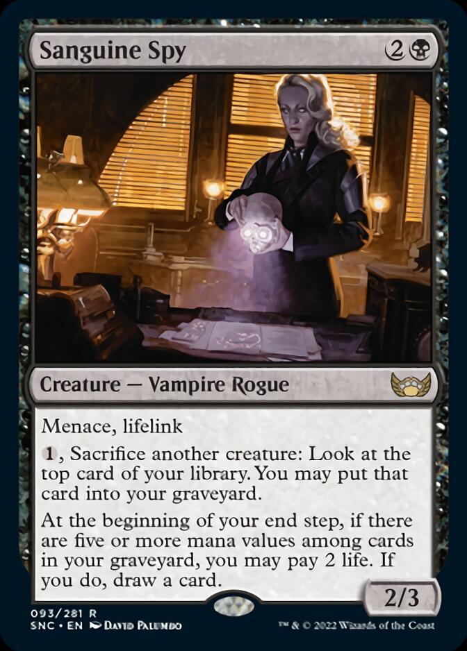 Sanguine Spy [Streets of New Capenna] | Play N Trade Winnipeg