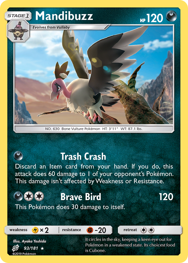 Mandibuzz (93/181) [Sun & Moon: Team Up] | Play N Trade Winnipeg