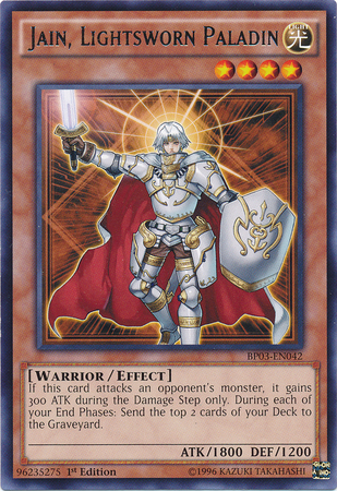 Jain, Lightsworn Paladin [BP03-EN042] Rare | Play N Trade Winnipeg