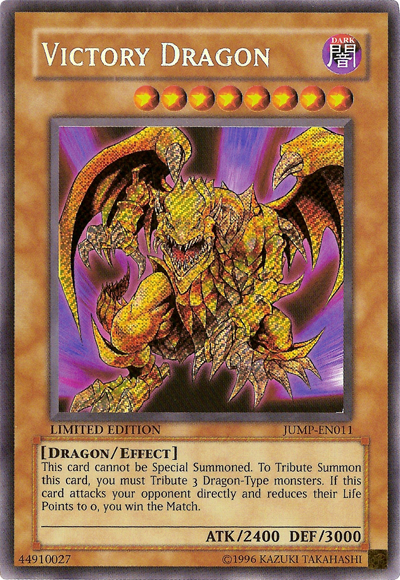 Victory Dragon [JUMP-EN011] Secret Rare | Play N Trade Winnipeg