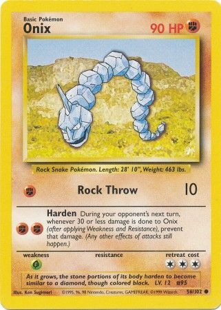 Onix (56/102) [Base Set Unlimited] | Play N Trade Winnipeg