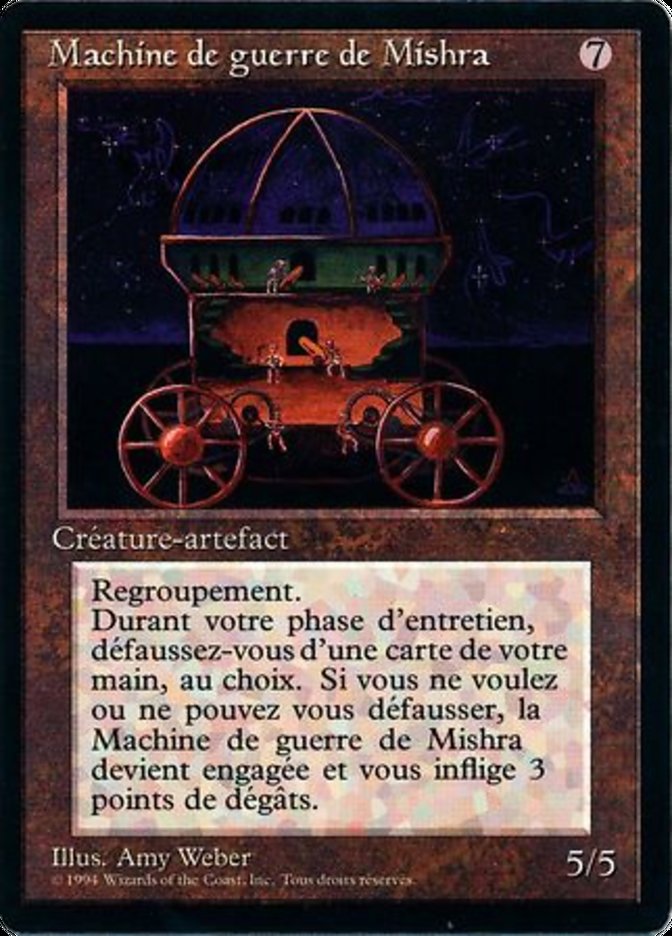 Mishra's War Machine [Foreign Black Border] | Play N Trade Winnipeg