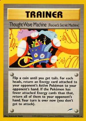 Thought Wave Machine (96/105) (Rocket's Secret Machine) [Neo Destiny Unlimited] | Play N Trade Winnipeg