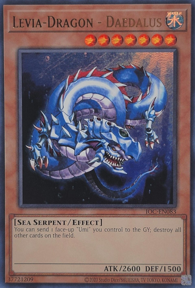 Levia-Dragon - Daedalus (25th Anniversary) [IOC-EN083] Ultra Rare | Play N Trade Winnipeg