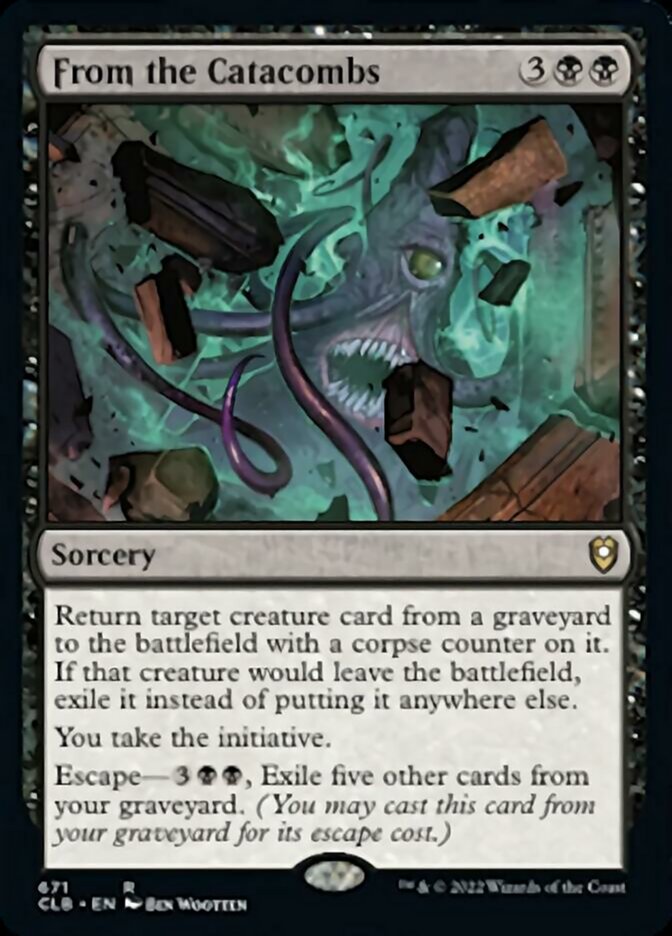 From the Catacombs [Commander Legends: Battle for Baldur's Gate] | Play N Trade Winnipeg