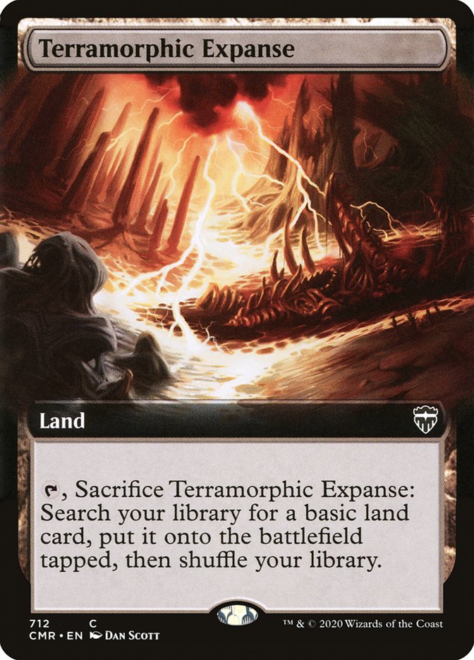 Terramorphic Expanse (Extended) [Commander Legends] | Play N Trade Winnipeg