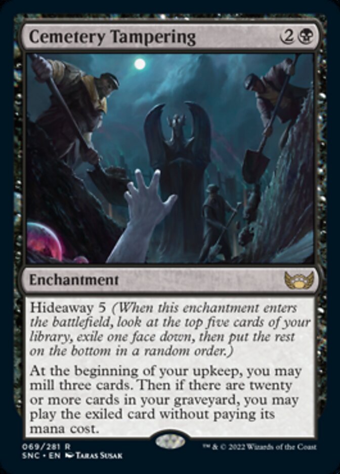 Cemetery Tampering [Streets of New Capenna] | Play N Trade Winnipeg
