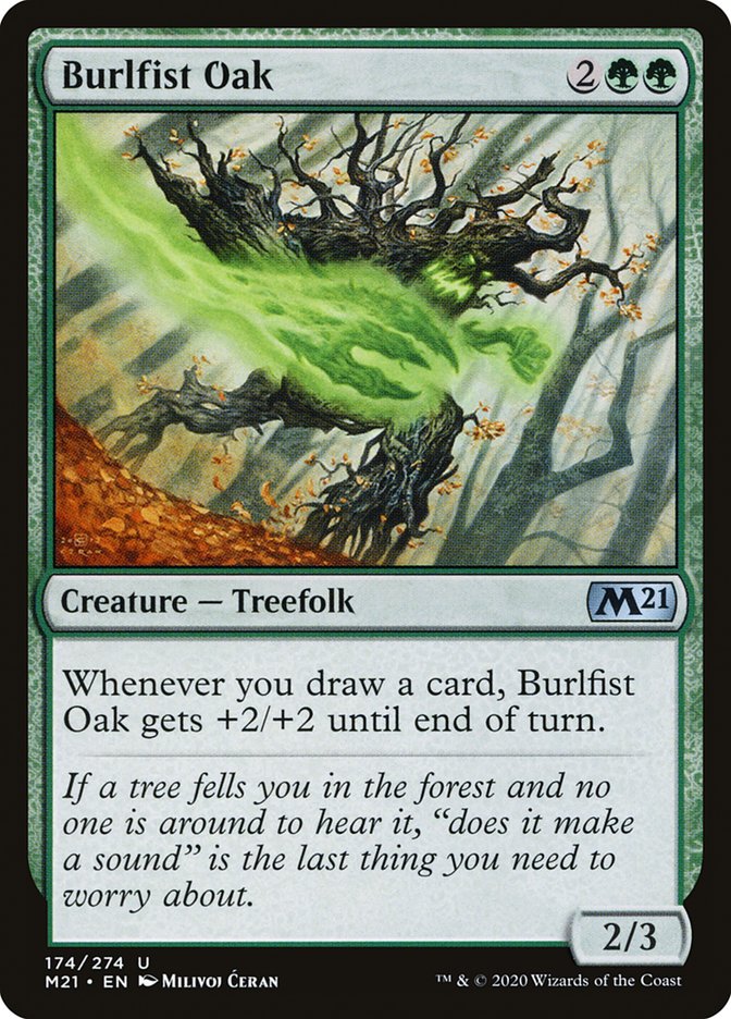 Burlfist Oak [Core Set 2021] | Play N Trade Winnipeg