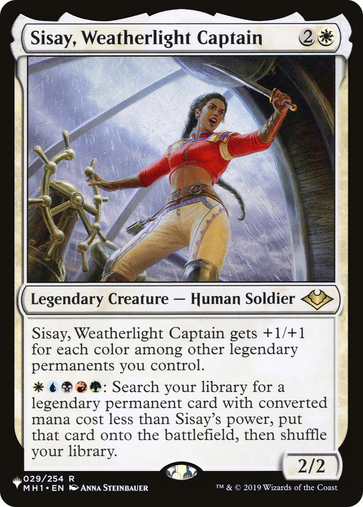 Sisay, Weatherlight Captain [Secret Lair: From Cute to Brute] | Play N Trade Winnipeg