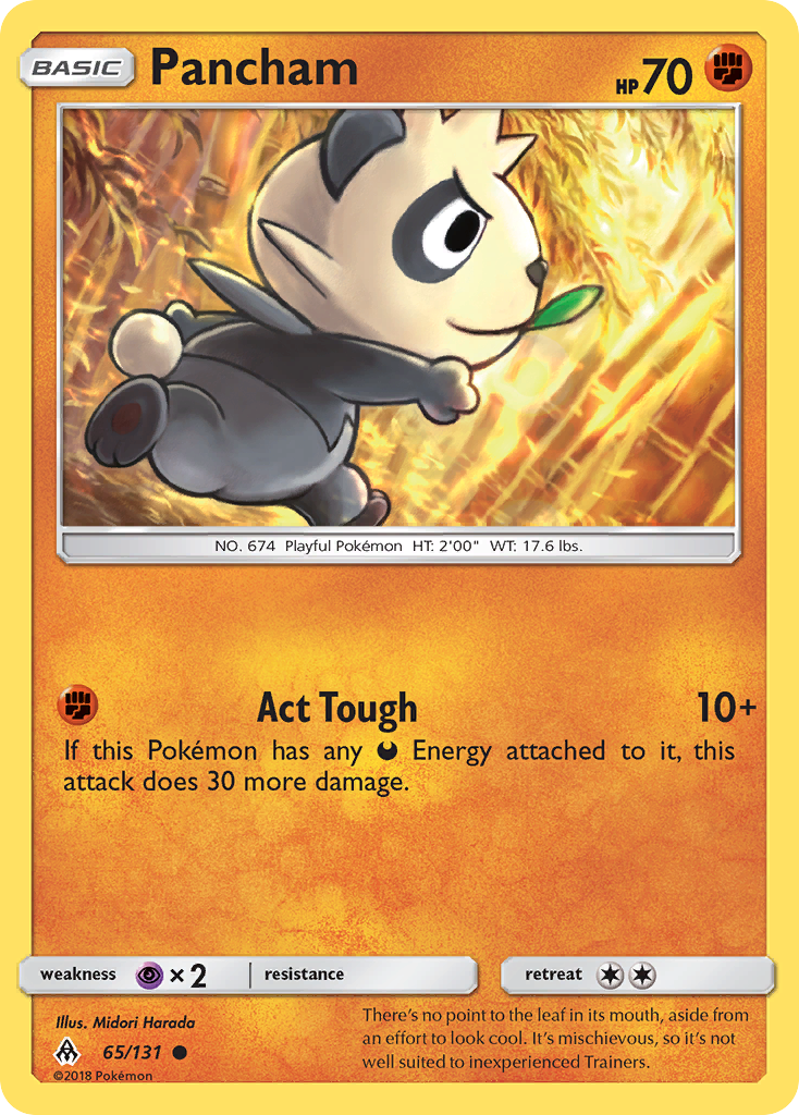 Pancham (65/131) [Sun & Moon: Forbidden Light] | Play N Trade Winnipeg