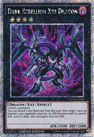 Dark Rebellion Xyz Dragon [CT12-EN002] Secret Rare | Play N Trade Winnipeg
