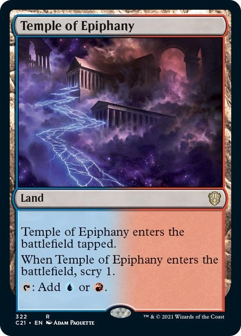 Temple of Epiphany [Commander 2021] | Play N Trade Winnipeg
