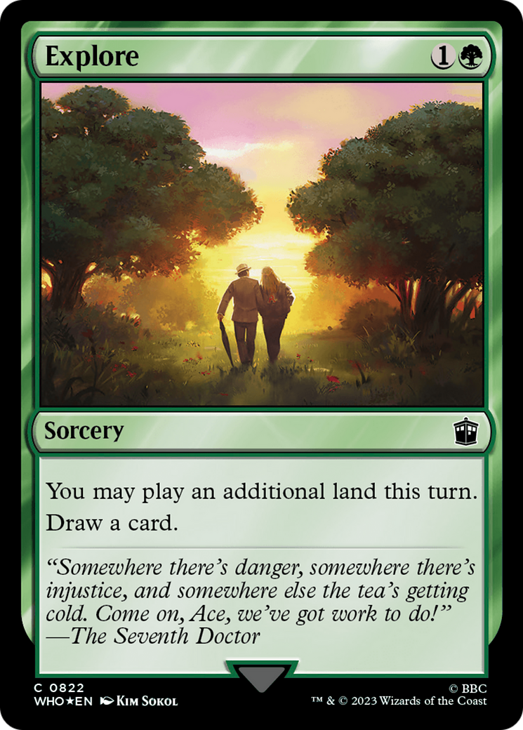Explore (Surge Foil) [Doctor Who] | Play N Trade Winnipeg