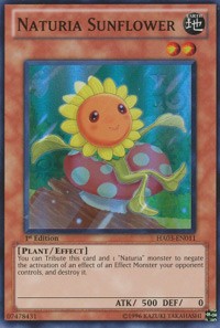 Naturia Sunflower [HA03-EN011] Super Rare | Play N Trade Winnipeg