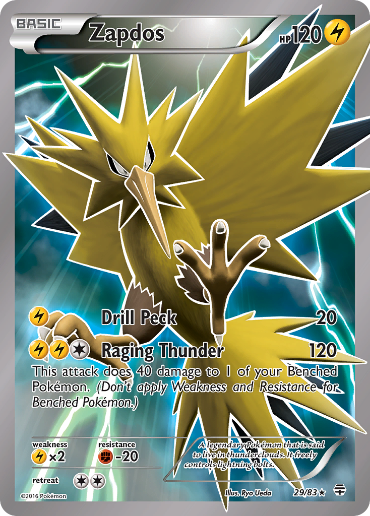 Zapdos (29/83) [XY: Generations] | Play N Trade Winnipeg