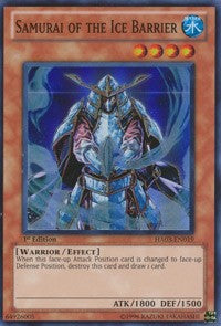 Samurai of the Ice Barrier [HA03-EN019] Super Rare | Play N Trade Winnipeg