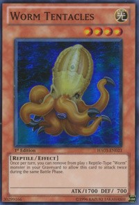 Worm Tentacles [HA03-EN023] Super Rare | Play N Trade Winnipeg