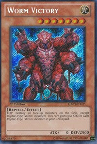 Worm Victory [HA03-EN025] Secret Rare | Play N Trade Winnipeg