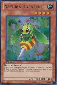 Naturia Horneedle [HA03-EN042] Super Rare | Play N Trade Winnipeg