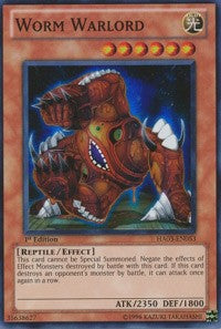 Worm Warlord [HA03-EN053] Super Rare | Play N Trade Winnipeg