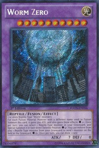 Worm Zero [HA03-EN056] Secret Rare | Play N Trade Winnipeg