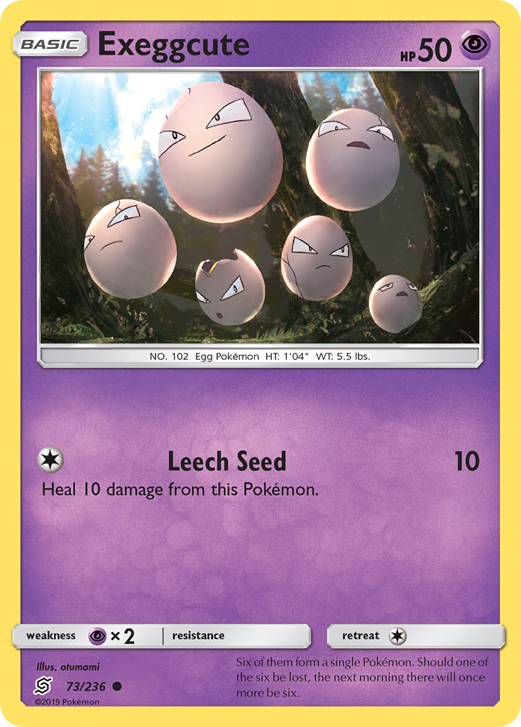 Exeggcute (73/236) [Sun & Moon: Unified Minds] | Play N Trade Winnipeg