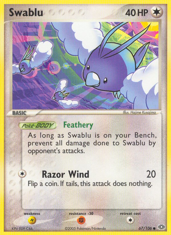 Swablu (67/106) [EX: Emerald] | Play N Trade Winnipeg