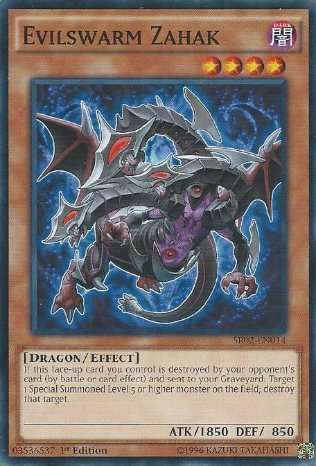 Evilswarm Zahak [SR02-EN014] Common | Play N Trade Winnipeg