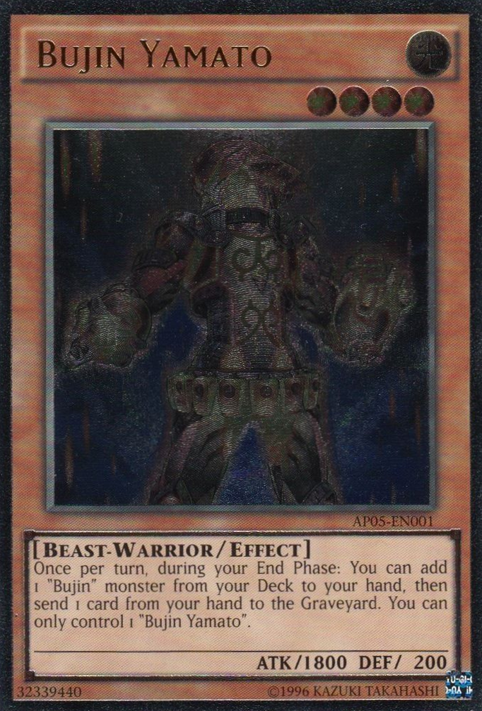 Bujin Yamato [AP05-EN001] Ultimate Rare | Play N Trade Winnipeg