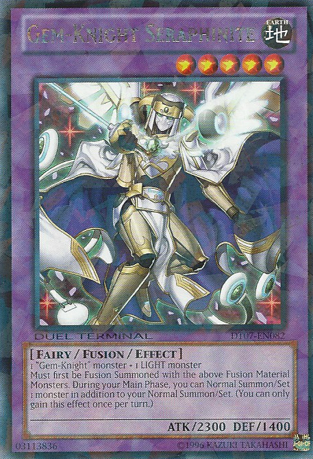 Gem-Knight Seraphinite [DT07-EN082] Rare | Play N Trade Winnipeg