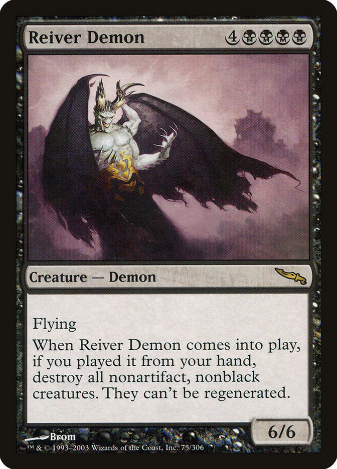 Reiver Demon [Mirrodin] | Play N Trade Winnipeg