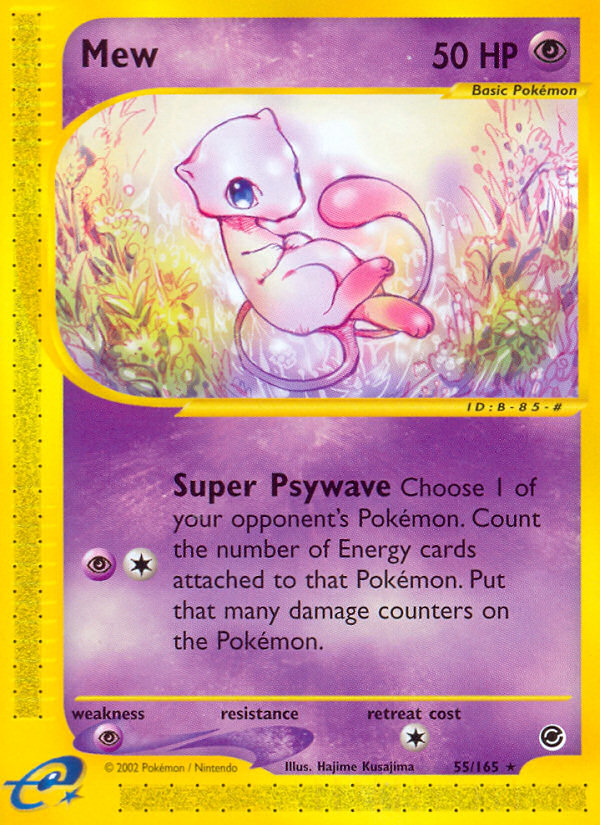 Mew (55/165) [Expedition: Base Set] | Play N Trade Winnipeg