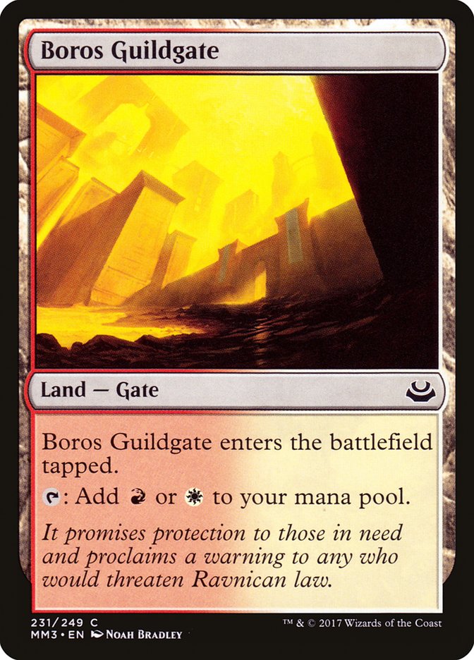 Boros Guildgate [Modern Masters 2017] | Play N Trade Winnipeg