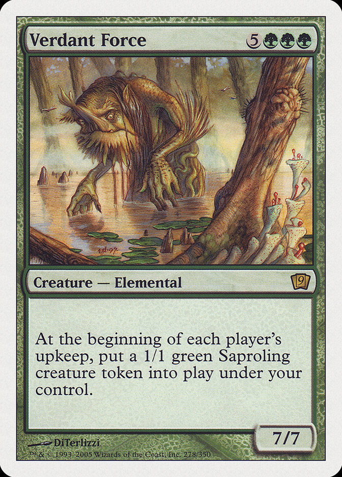 Verdant Force [Ninth Edition] | Play N Trade Winnipeg