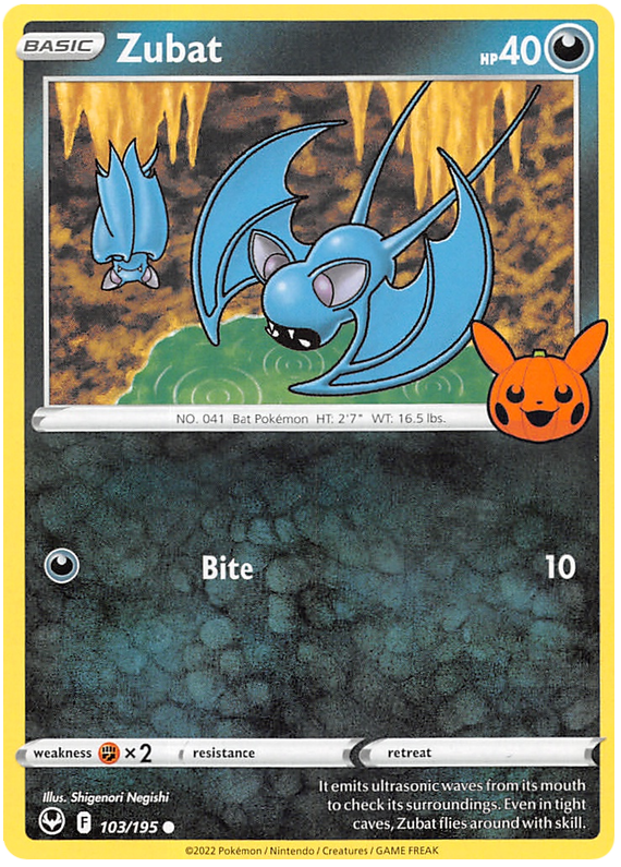 Zubat (103/195) [Trick or Trade 2023] | Play N Trade Winnipeg