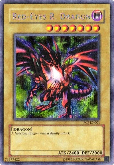 Red-Eyes B. Dragon [PCJ-EN001] Prismatic Secret Rare | Play N Trade Winnipeg