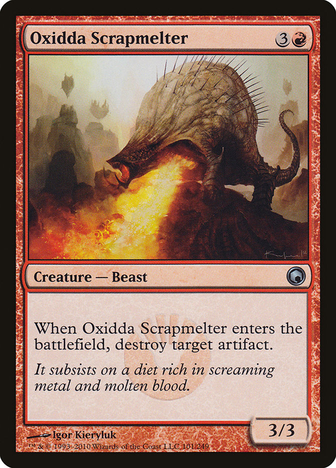 Oxidda Scrapmelter [Scars of Mirrodin] | Play N Trade Winnipeg