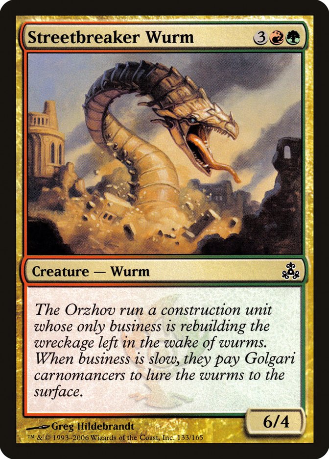 Streetbreaker Wurm [Guildpact] | Play N Trade Winnipeg