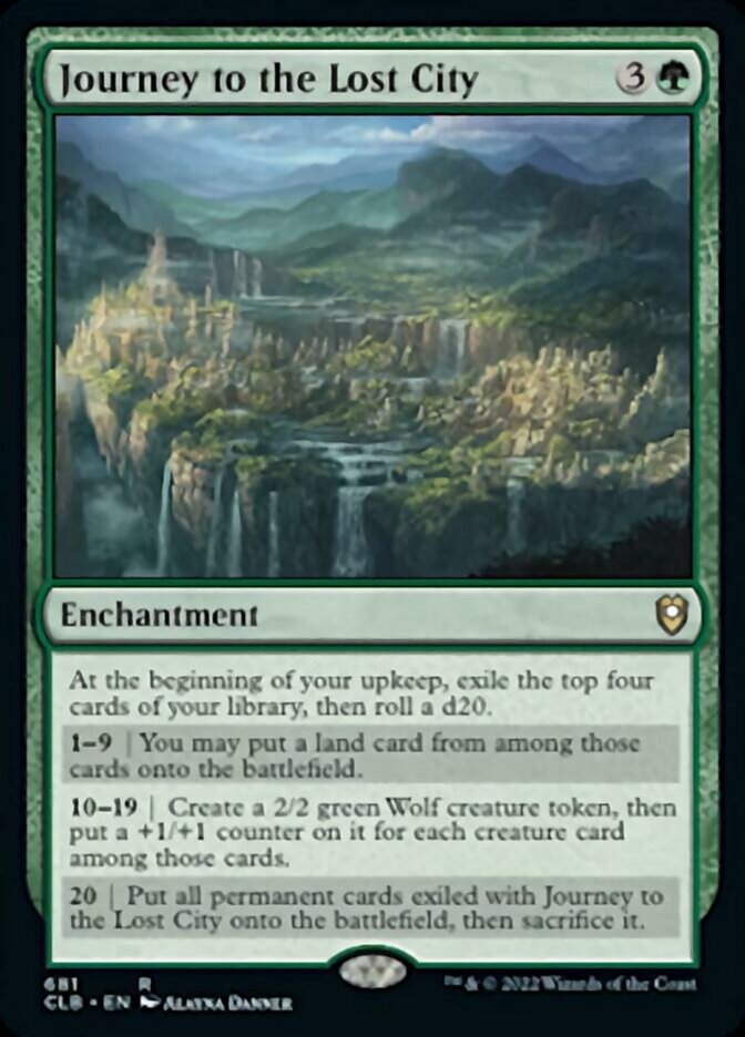 Journey to the Lost City [Commander Legends: Battle for Baldur's Gate] | Play N Trade Winnipeg