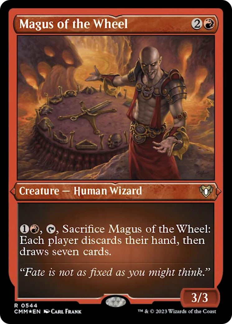 Magus of the Wheel (Foil Etched) [Commander Masters] | Play N Trade Winnipeg