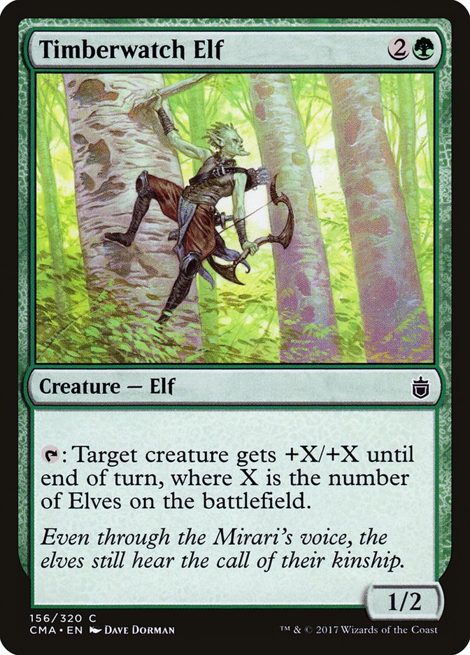 Timberwatch Elf [Commander Anthology] | Play N Trade Winnipeg