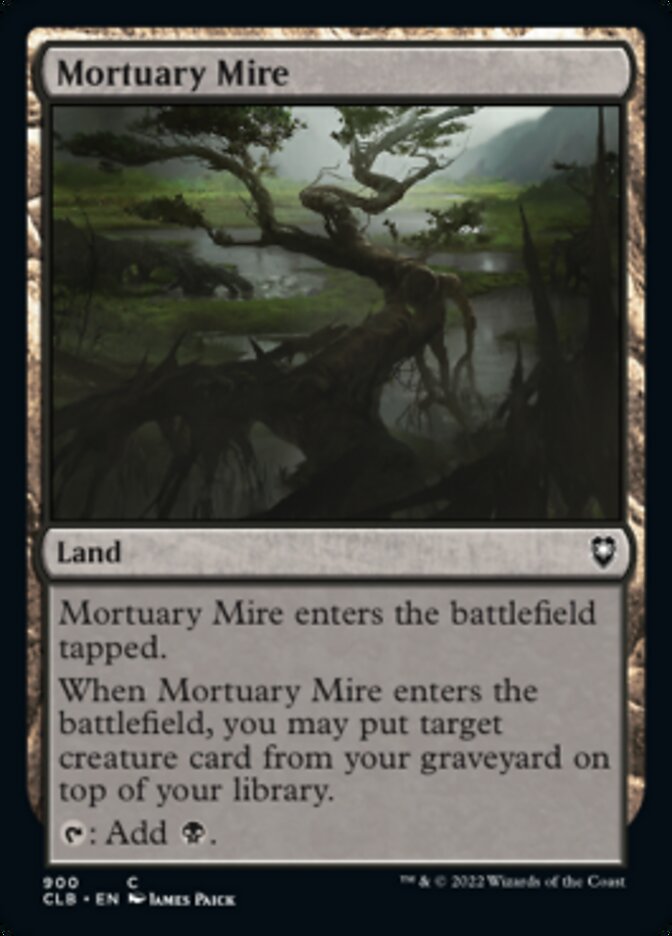 Mortuary Mire [Commander Legends: Battle for Baldur's Gate] | Play N Trade Winnipeg